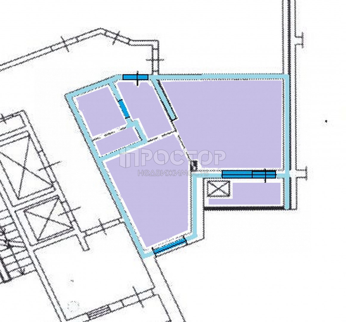 1-комнатная квартира, 33.4 м² - фото 26