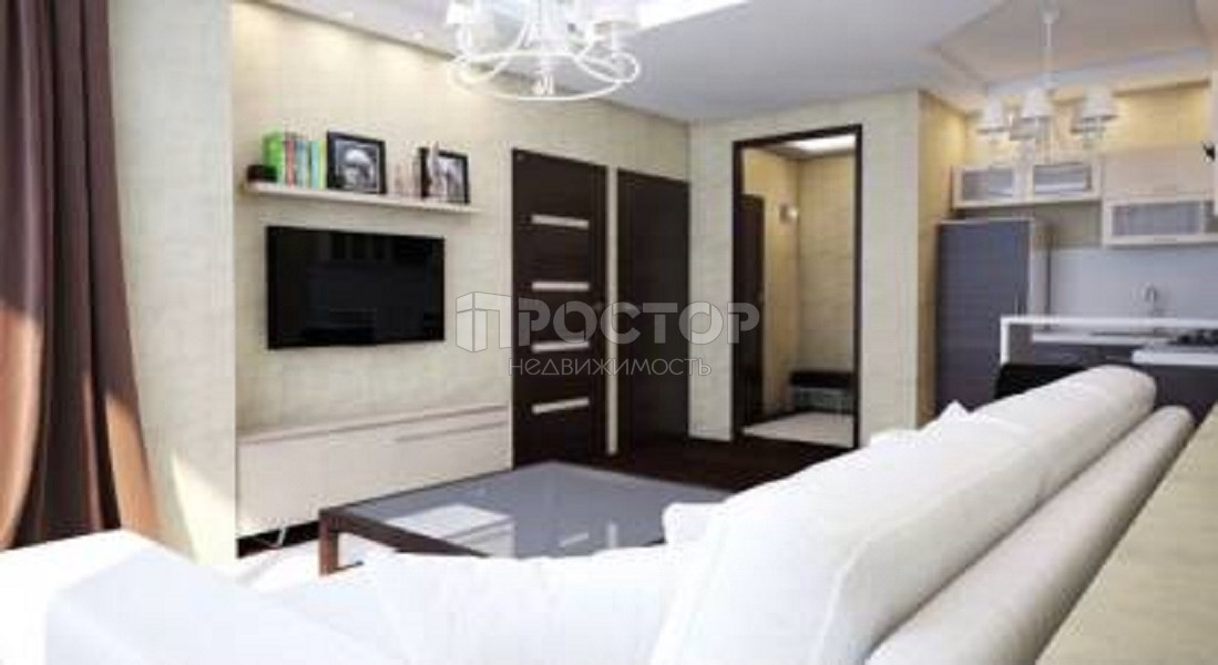 2-комнатная квартира, 52 м² - фото 2