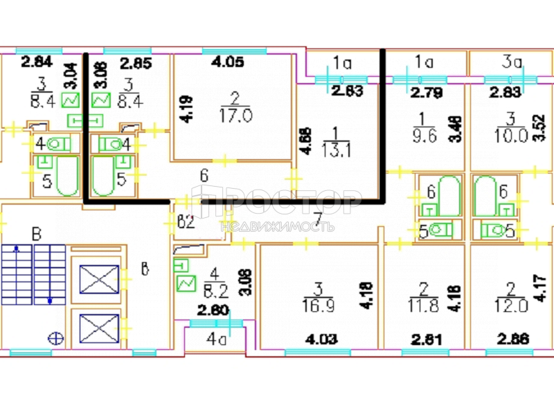 2-комнатная квартира, 51.9 м² - фото 8