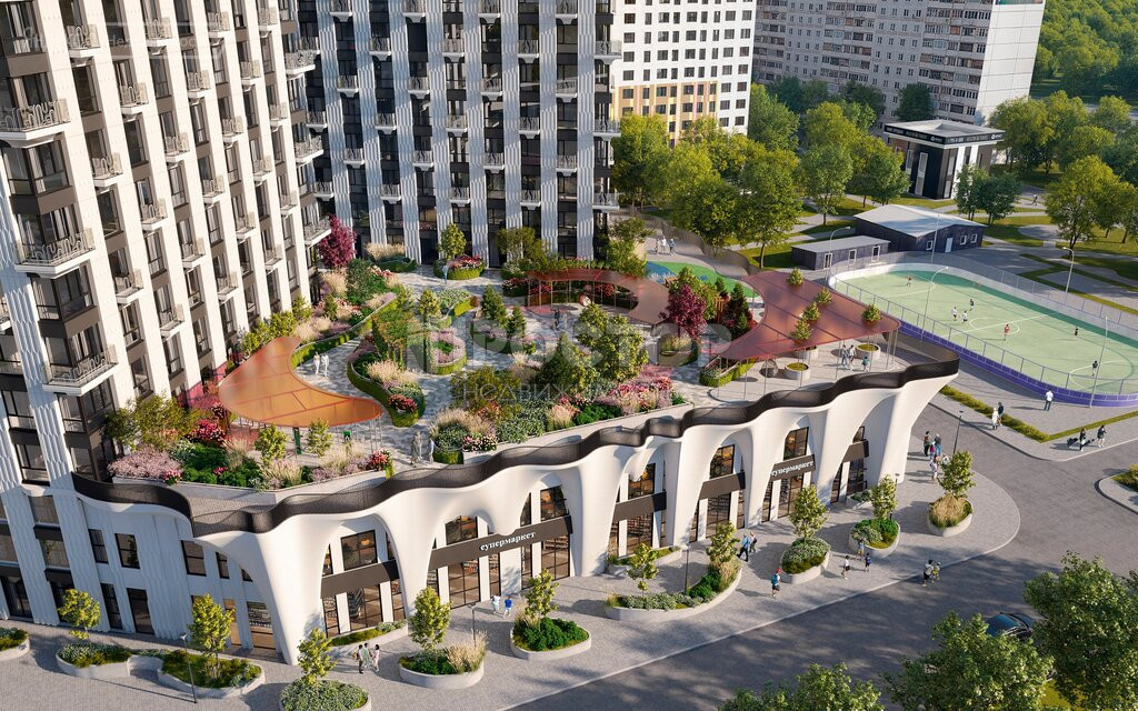1-комнатная квартира, 34 м² - фото 2