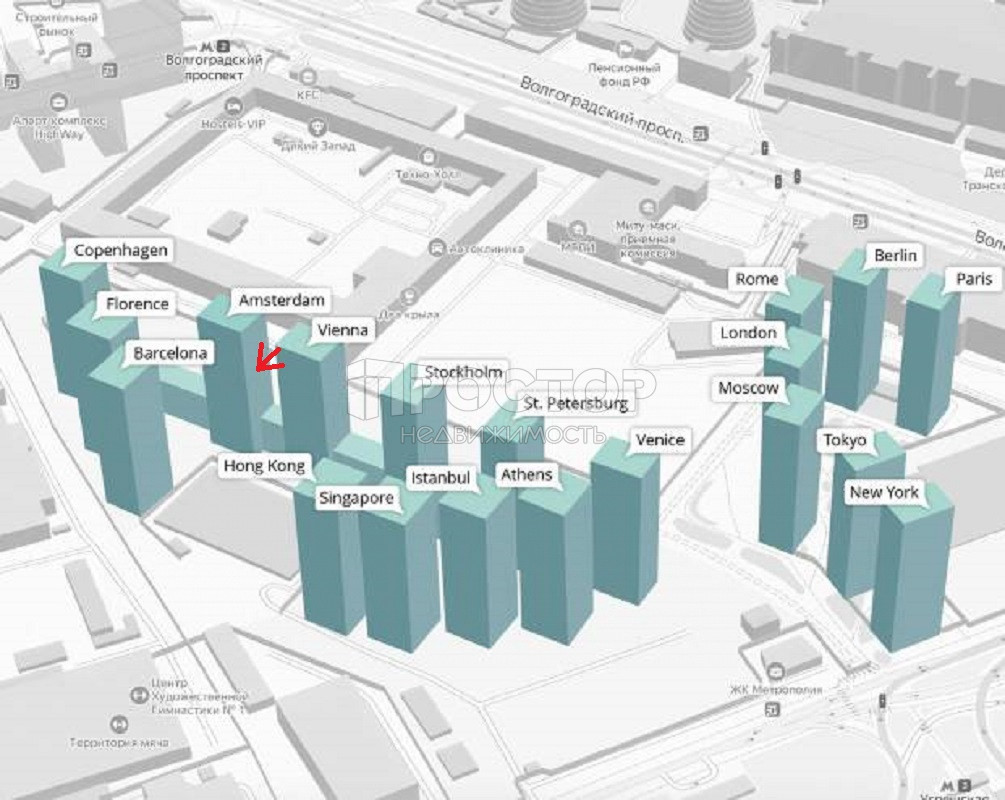 3-комнатная квартира, 80 м² - фото 12