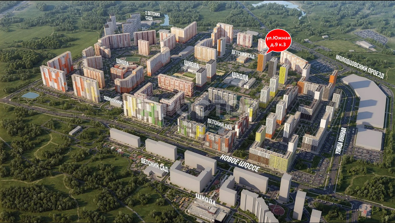 2-комнатная квартира, 51 м² - фото 4