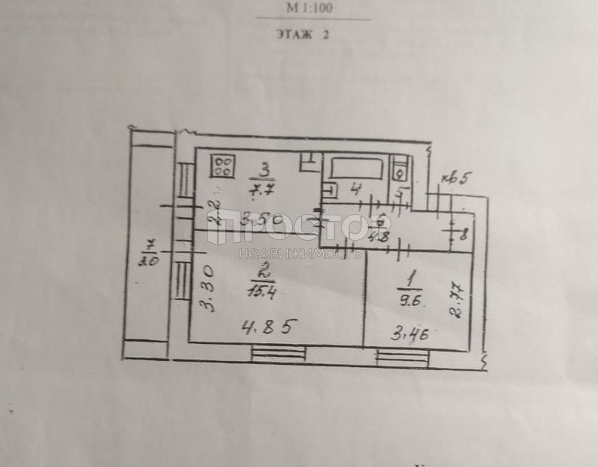 2-комнатная квартира, 41.7 м² - фото 10