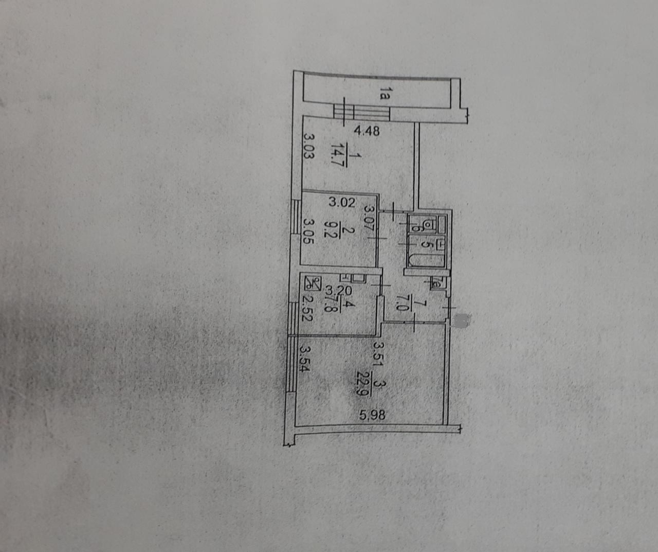 3-комнатная квартира, 68.1 м² - фото 3