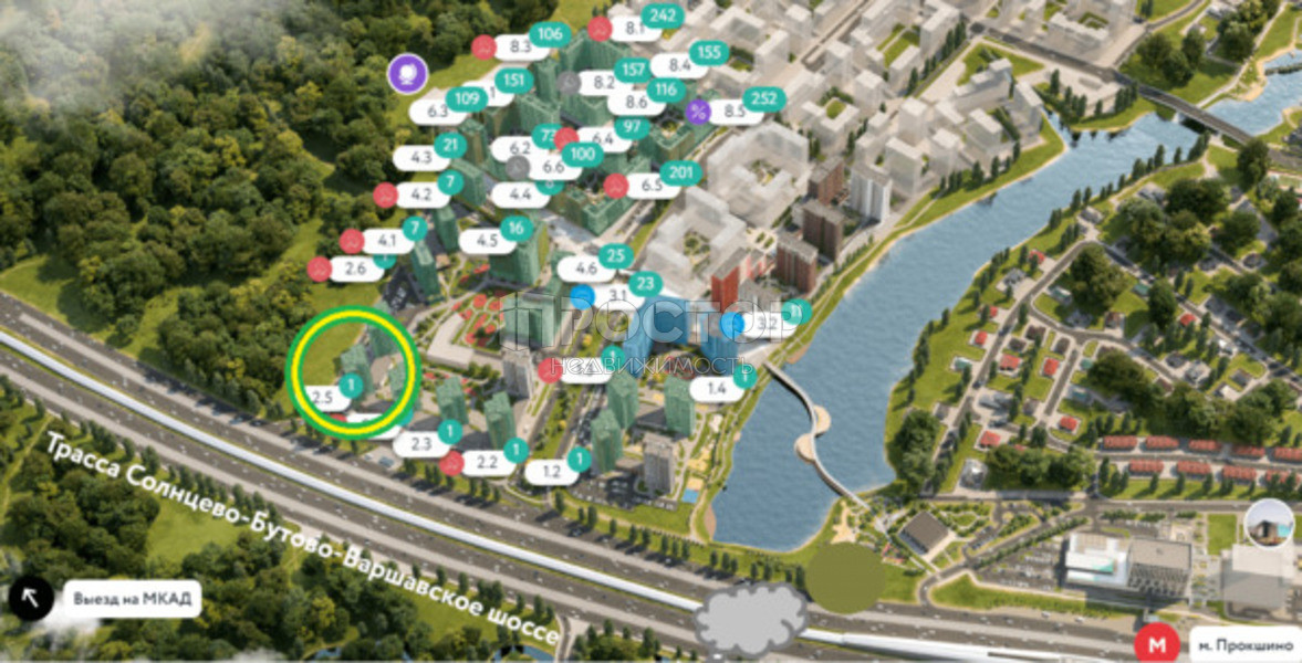 1-комнатная квартира, 37.7 м² - фото 6