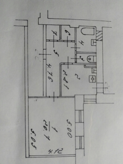 1-комнатная квартира, 46 м² - фото 12
