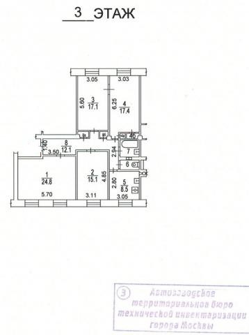 4-комнатная квартира, 102 м² - фото 26