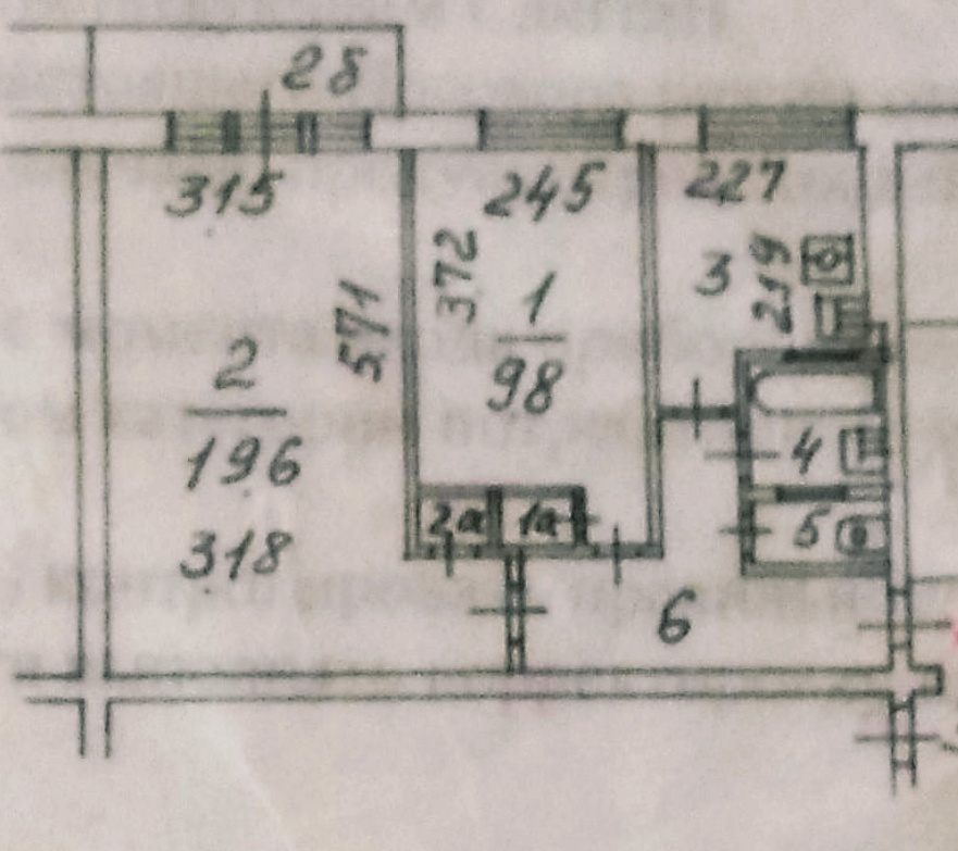 2-комнатная квартира, 45 м² - фото 7