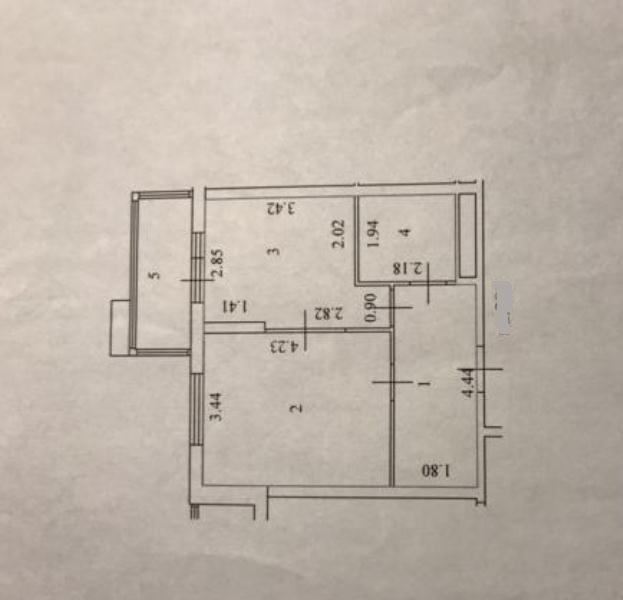 1-комнатная квартира, 37 м² - фото 7
