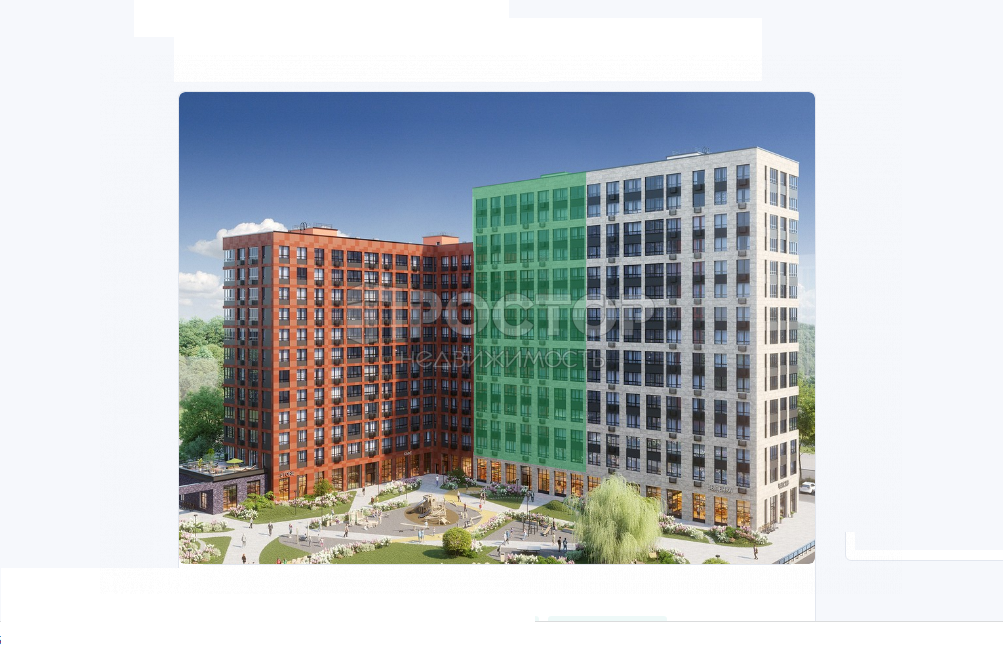 1-комнатная квартира, 38.4 м² - фото 4