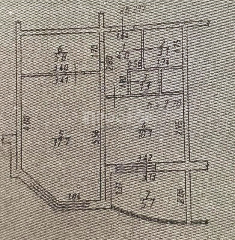 1-комнатная квартира, 42 м² - фото 22