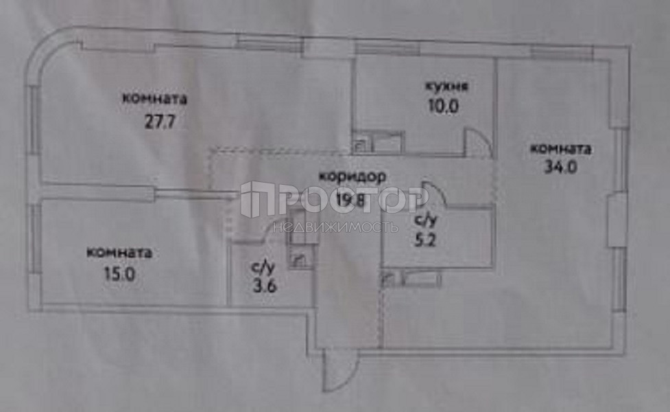 3-комнатная квартира, 115.3 м² - фото 2