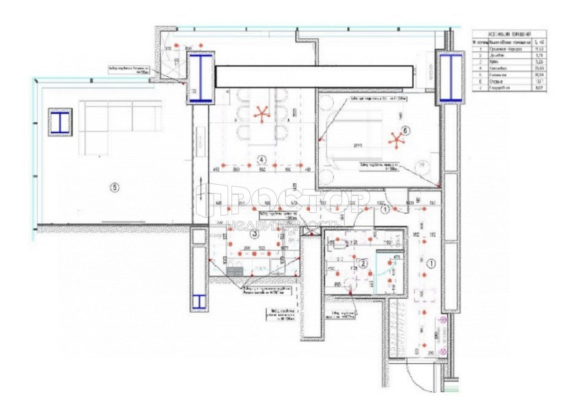 3-комнатная квартира, 99.96 м² - фото 9