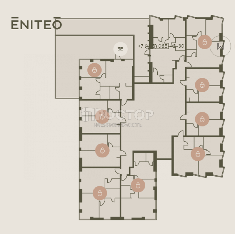 2-комнатная квартира, 46.5 м² - фото 4