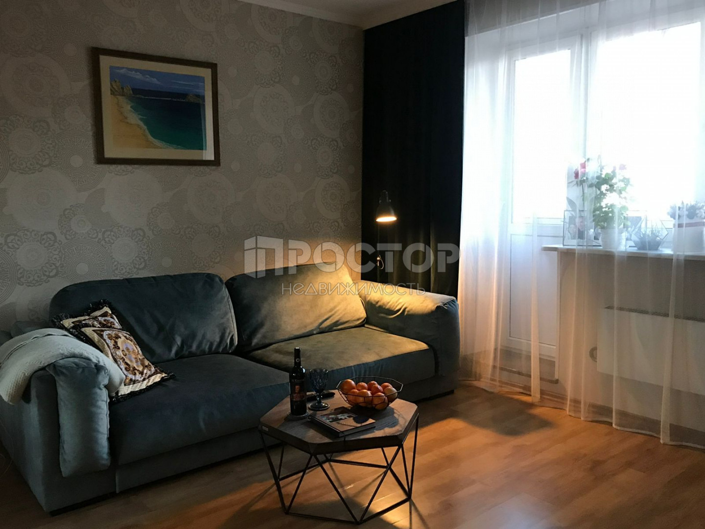 1-комнатная квартира, 37 м² - фото 3