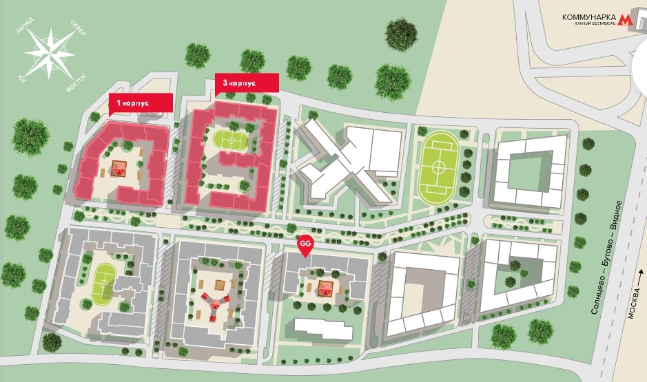 1-комнатная квартира, 37.04 м² - фото 3