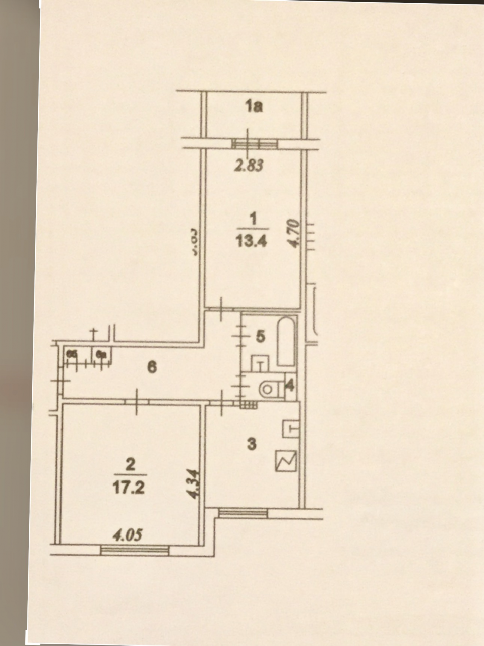 2-комнатная квартира, 53.1 м² - фото 19