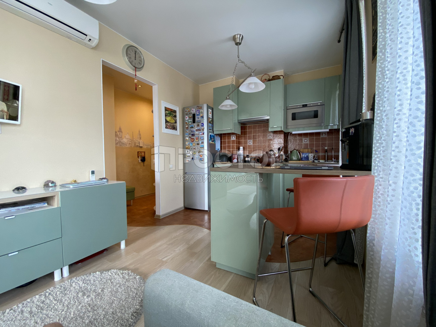 1-комнатная квартира, 34 м² - фото 5