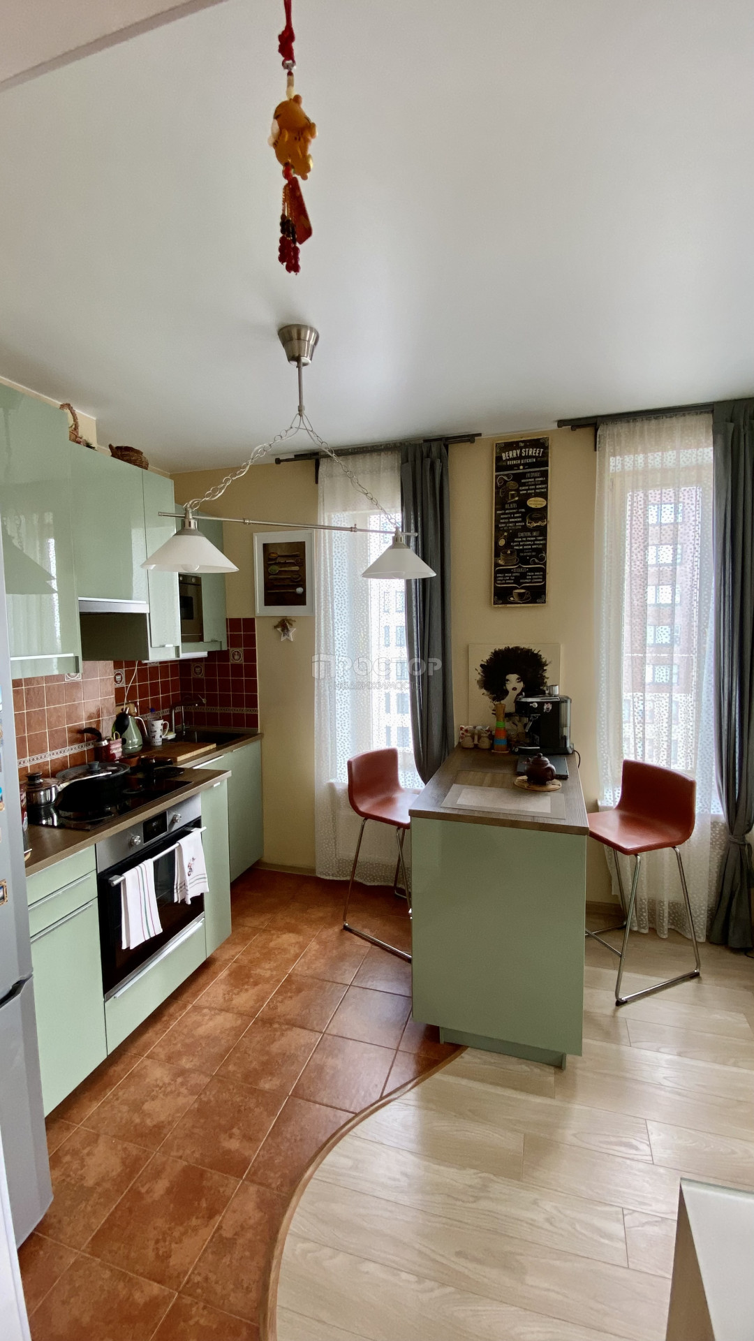 1-комнатная квартира, 34 м² - фото 2