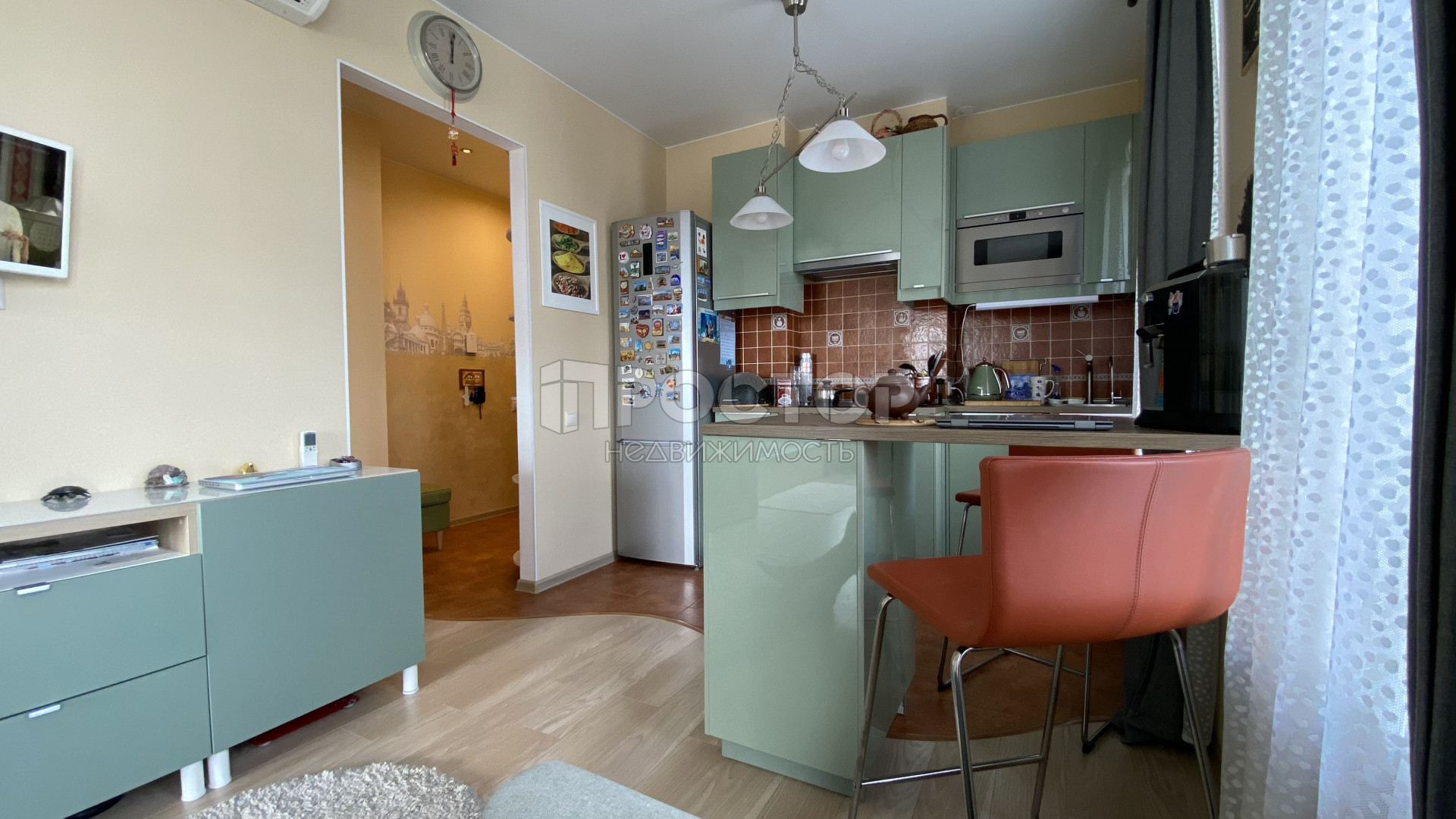 1-комнатная квартира, 34 м² - фото 7