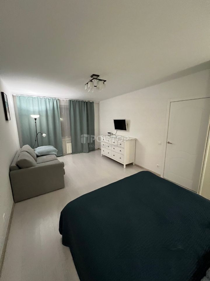 1-комнатная квартира, 40 м² - фото 12