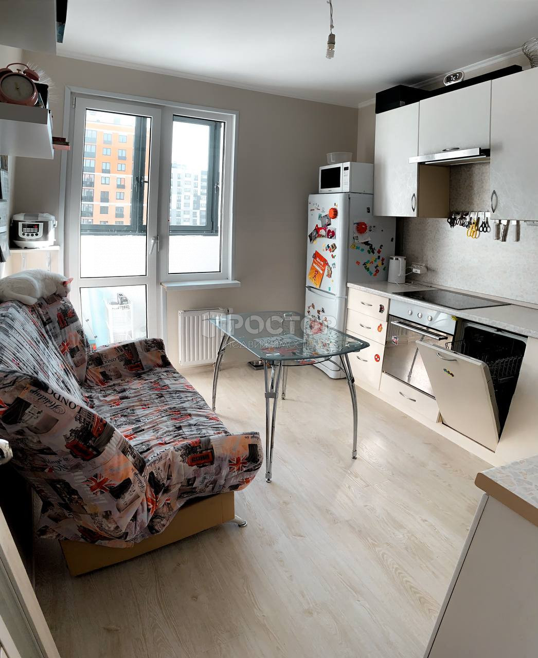 1-комнатная квартира, 36.7 м² - фото 2