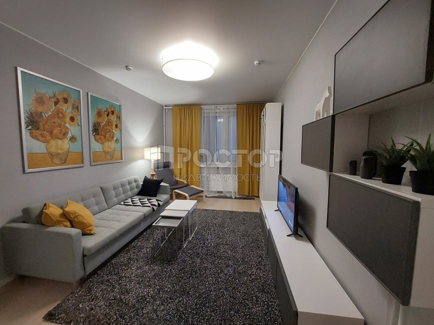 1-комнатная квартира, 34.54 м² - фото 4