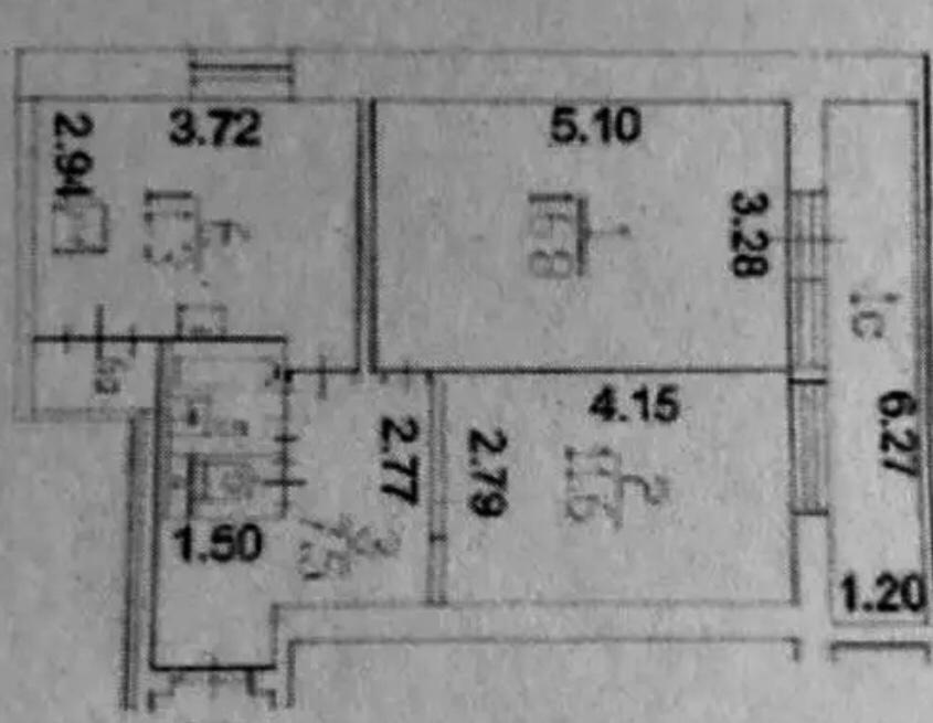 2-комнатная квартира, 52 м² - фото 10