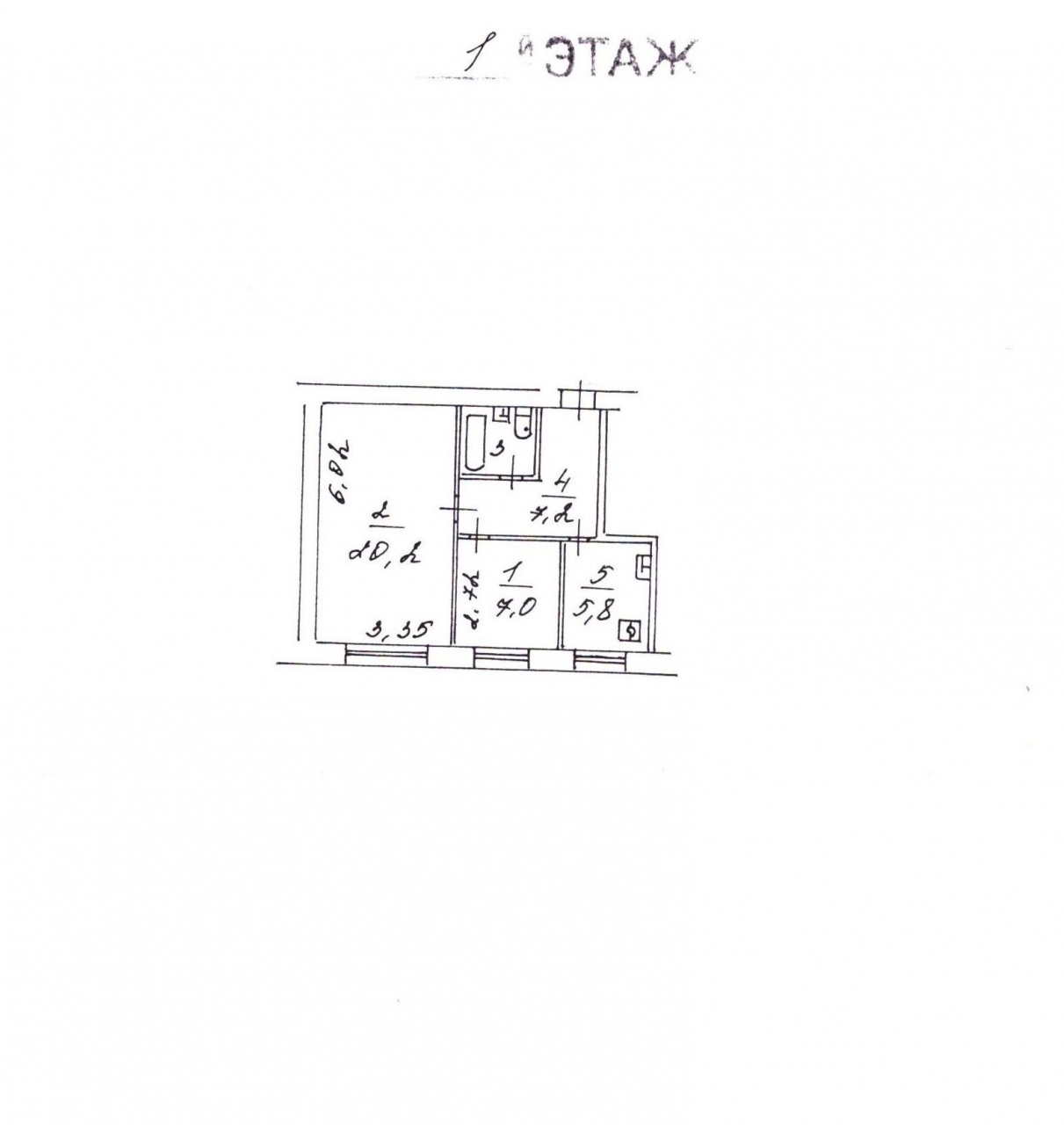 2-комнатная квартира, 43.6 м² - фото 4