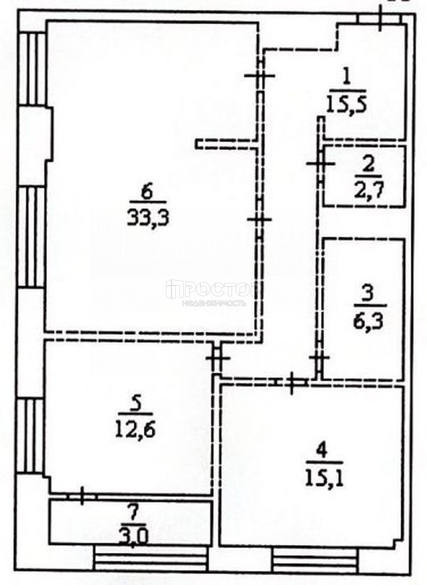 3-комнатная квартира, 88.5 м² - фото 51