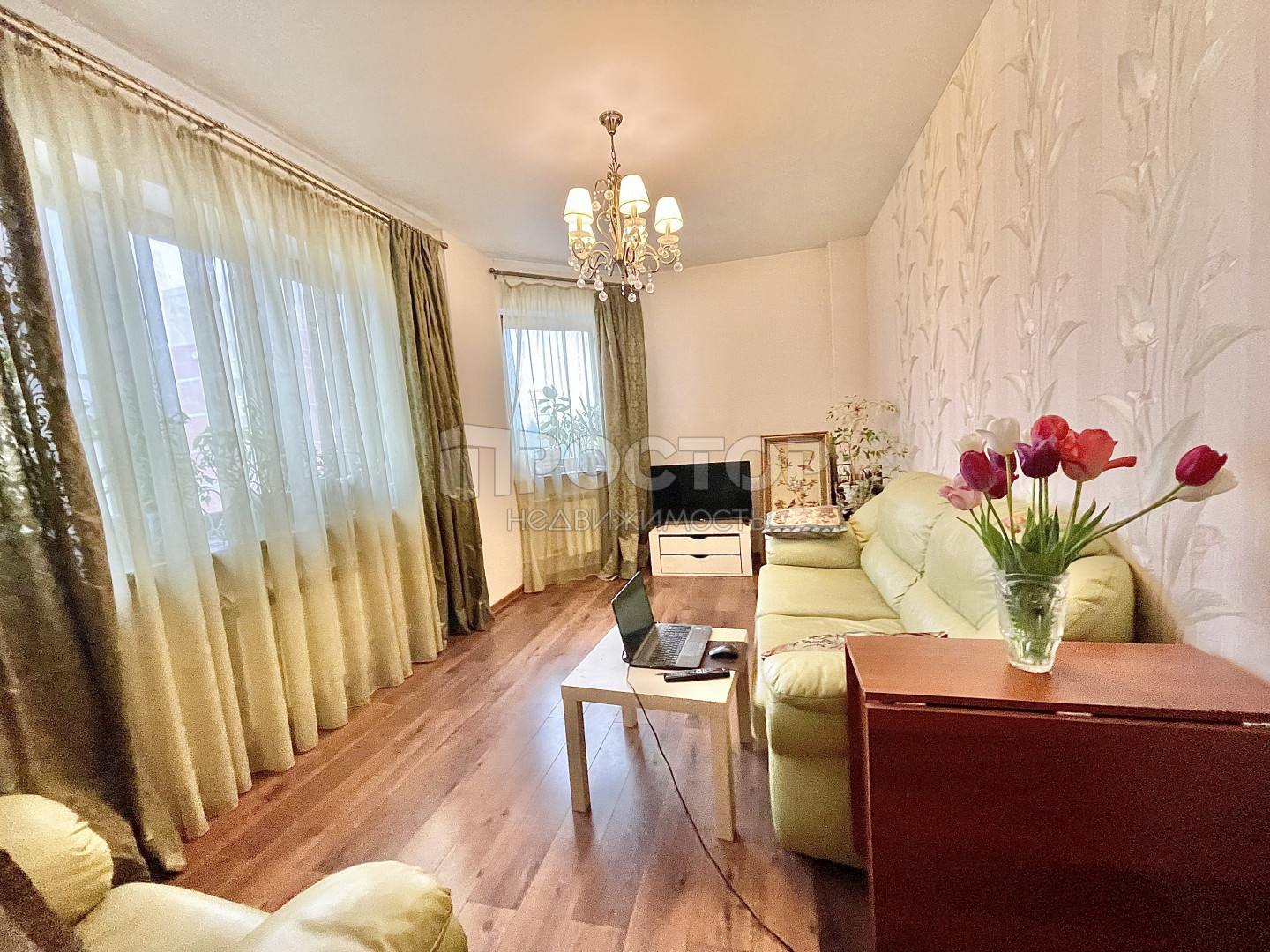 2-комнатная квартира, 53.4 м² - фото 2