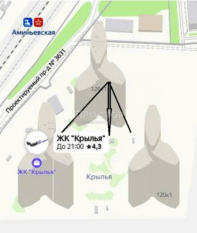 2-комнатная квартира, 65.17 м² - фото 18