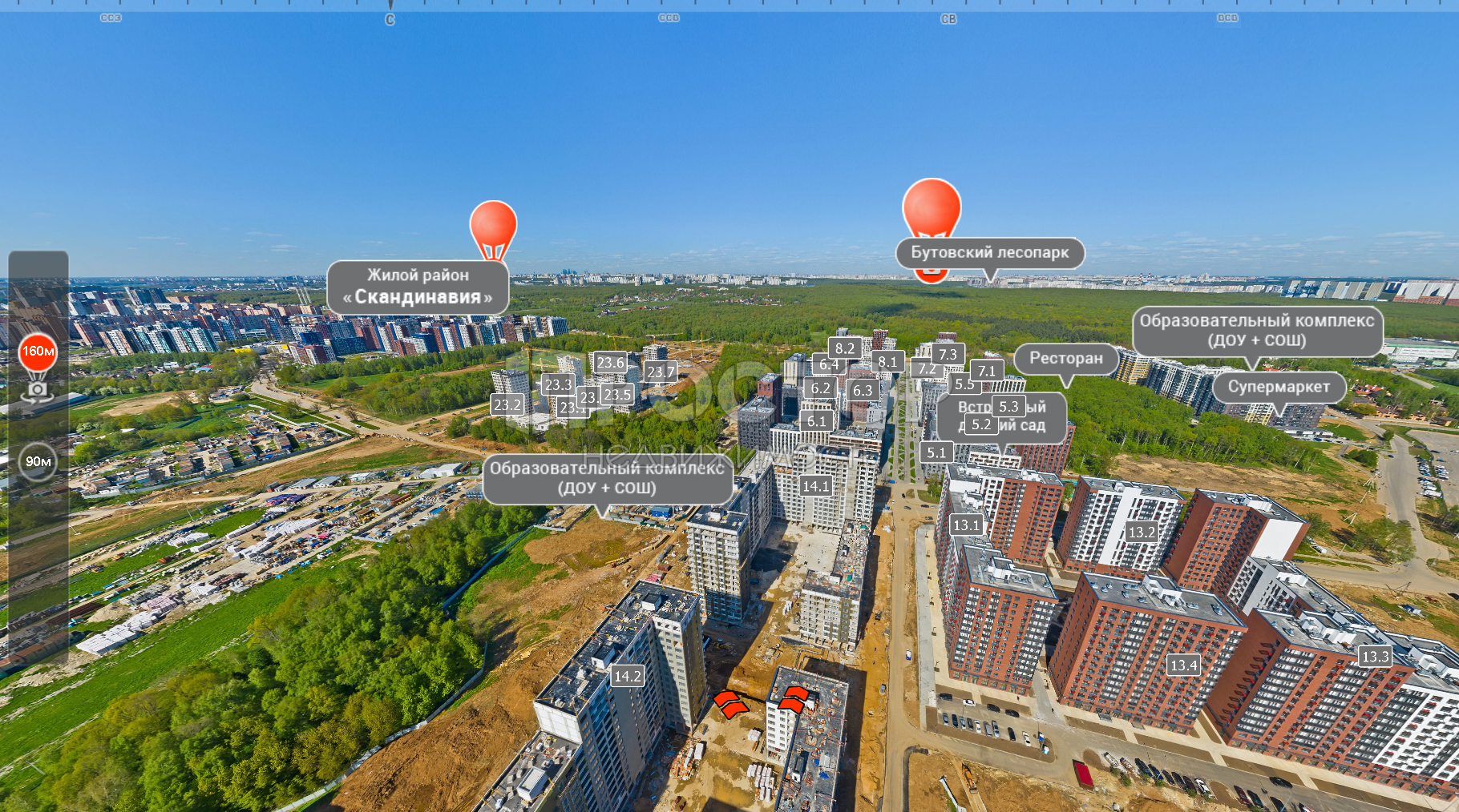 1-комнатная квартира, 41.5 м² - фото 21