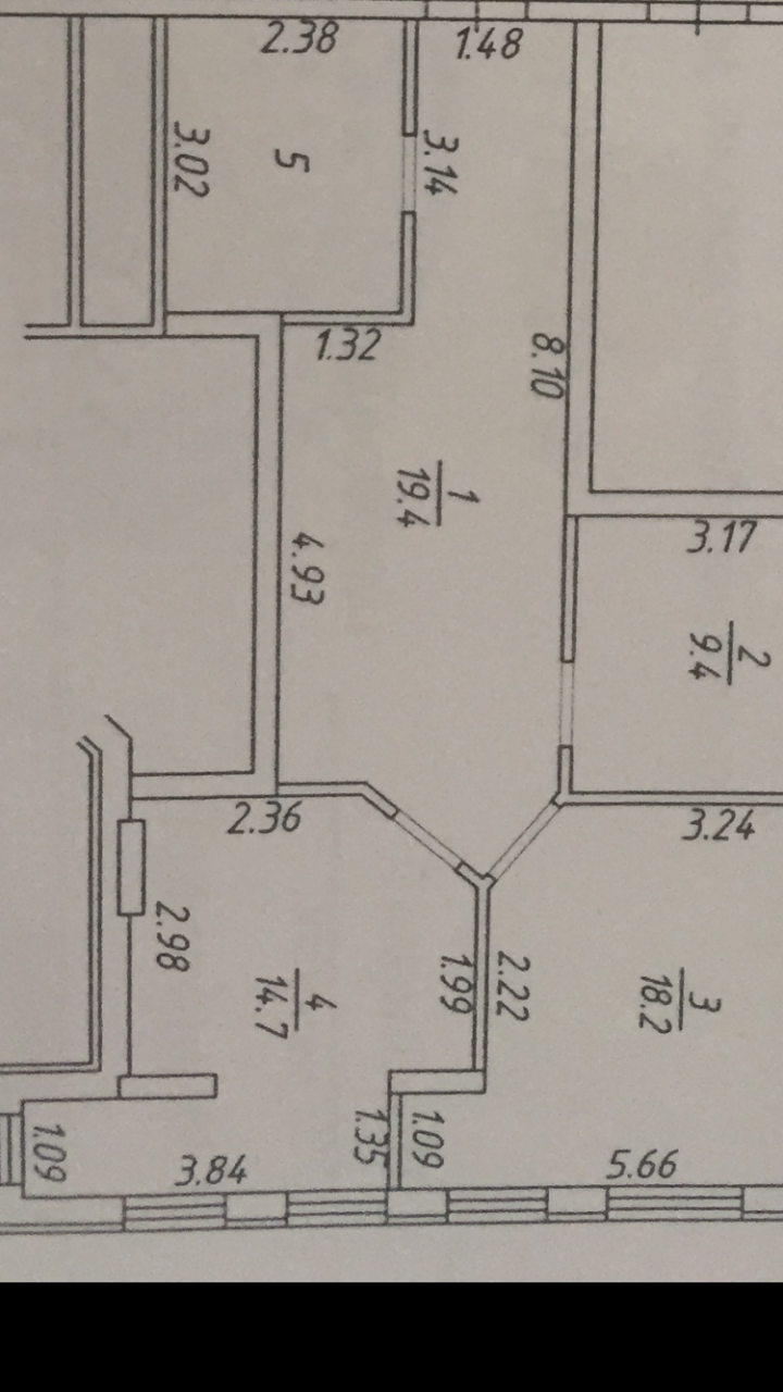 2-комнатная квартира, 66.7 м² - фото 13