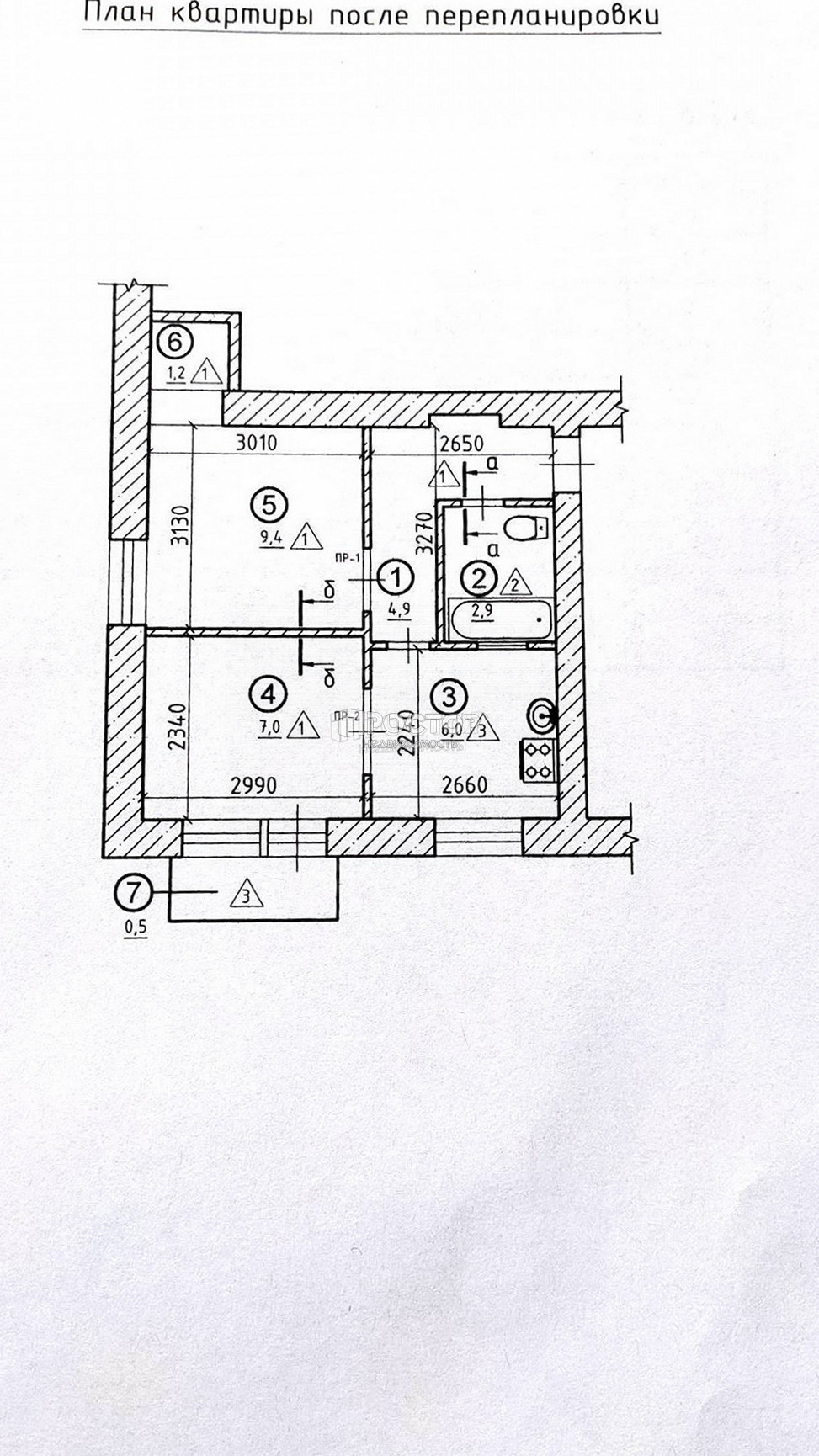 2-комнатная квартира, 36 м² - фото 23