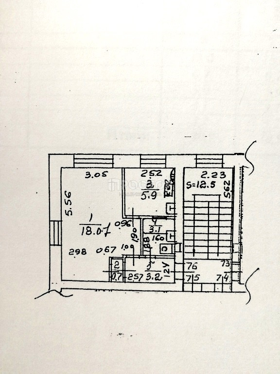 1-комнатная квартира, 32.3 м² - фото 17