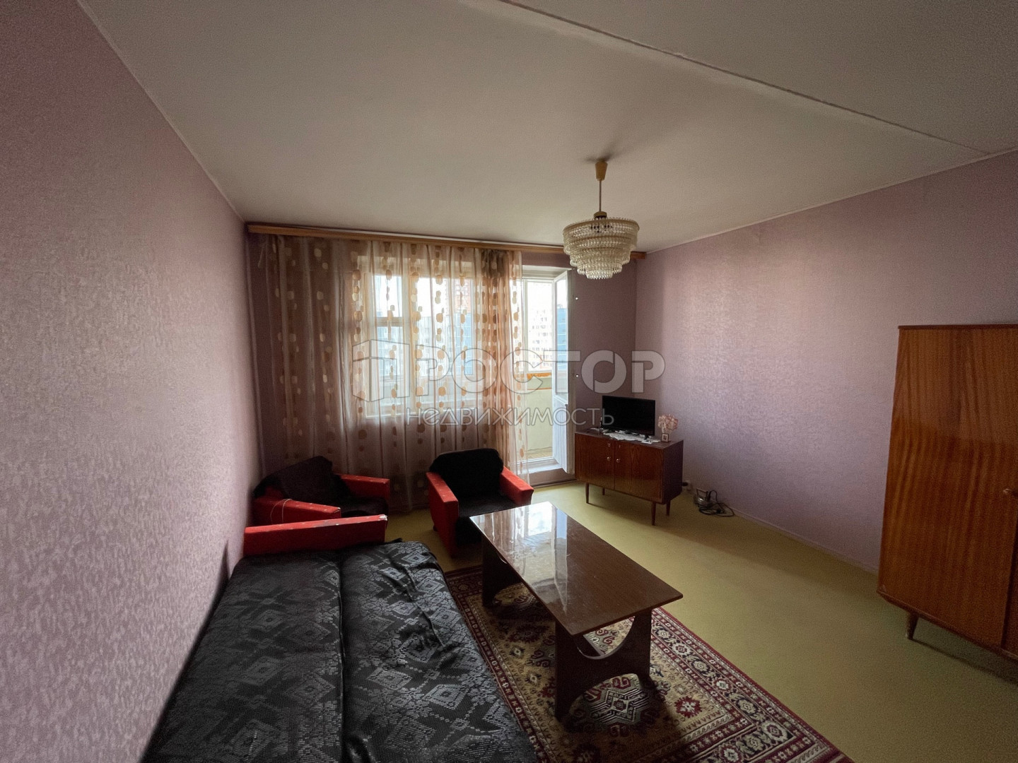1-комнатная квартира, 40 м² - фото 3