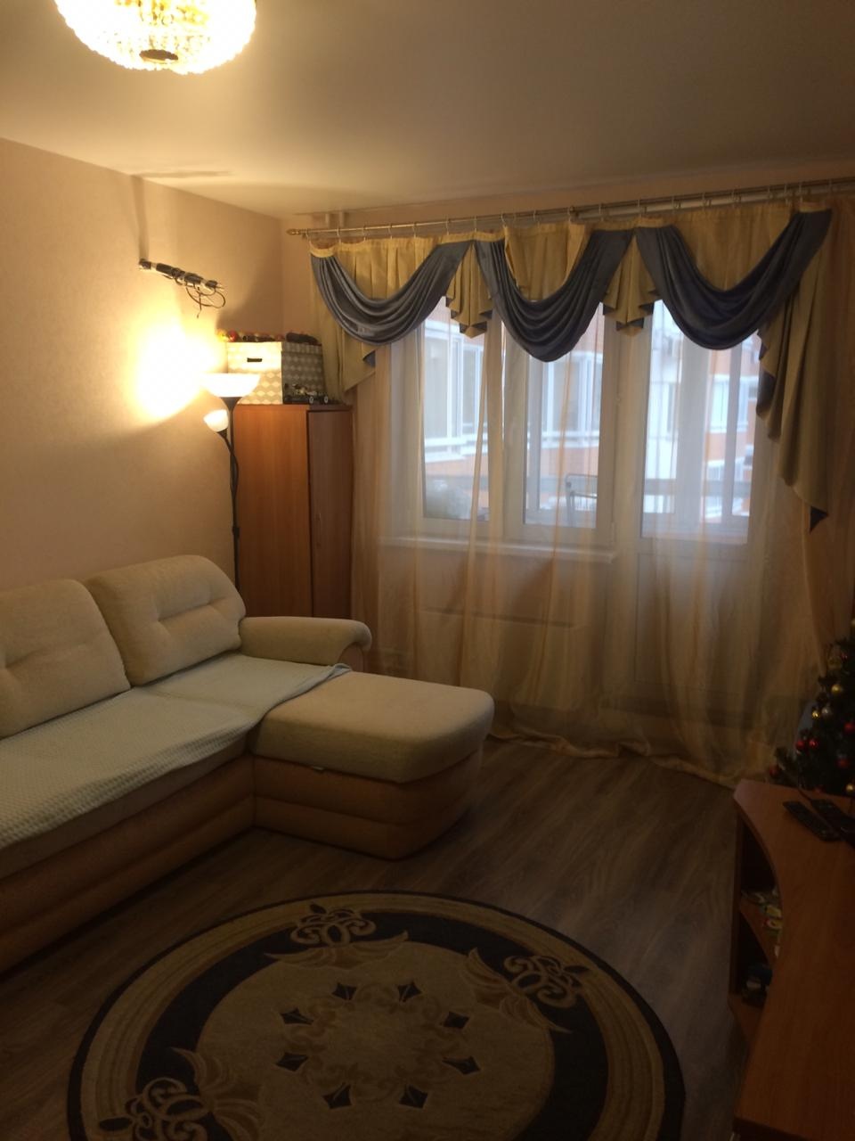 1-комнатная квартира, 38 м² - фото 3