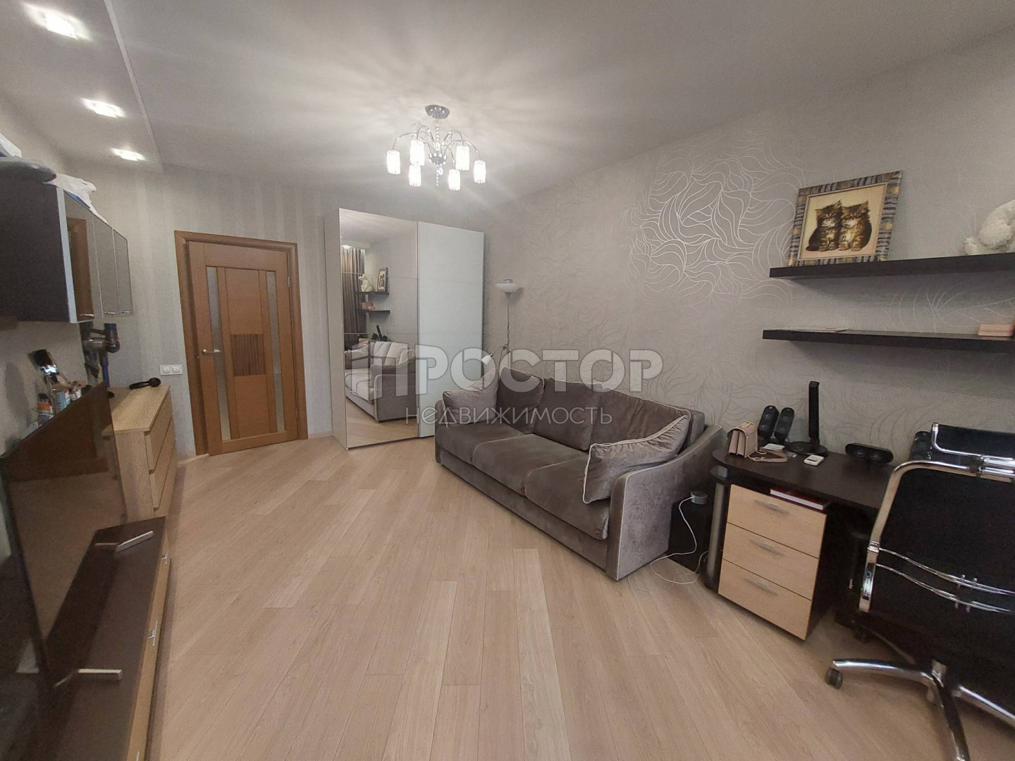 1-комнатная квартира, 45 м² - фото 2