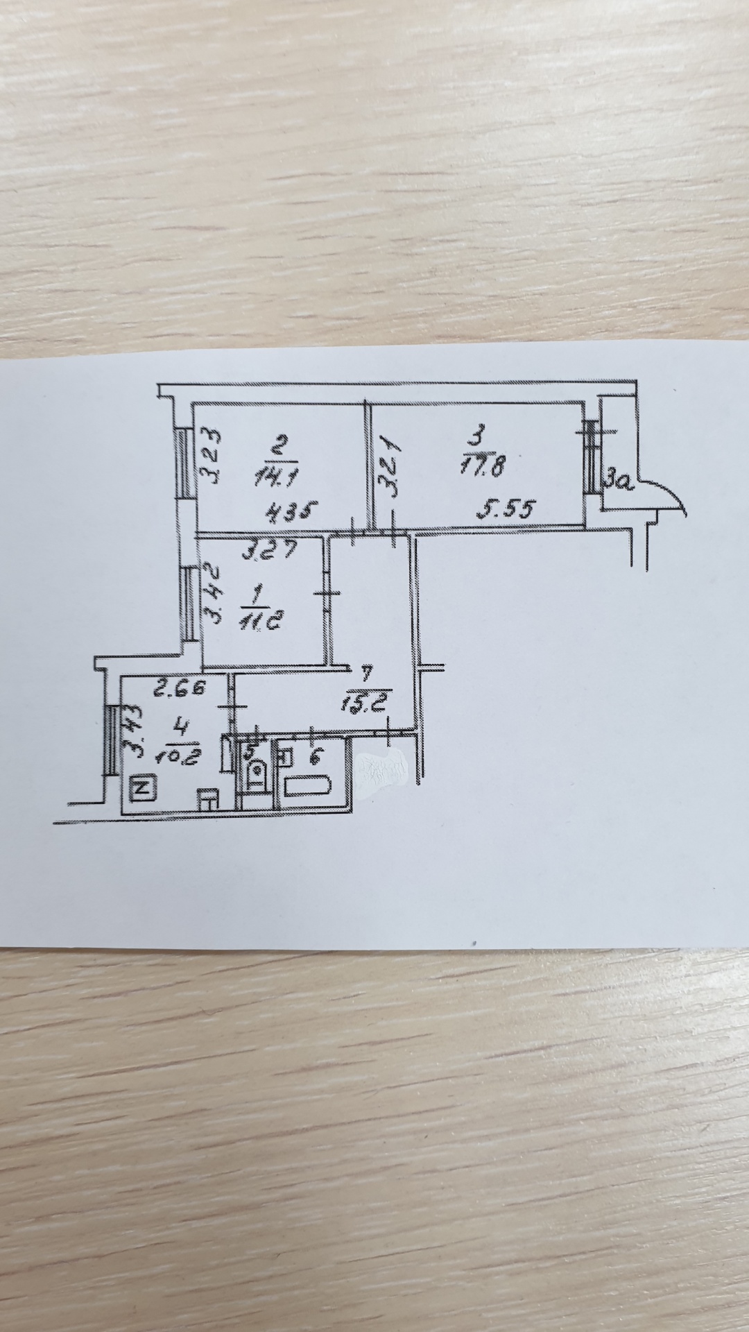 3-комнатная квартира, 72.5 м² - фото 21