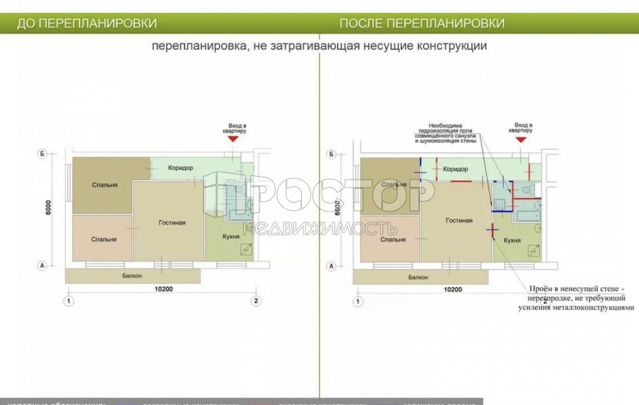 4-комнатная квартира, 64 м² - фото 13