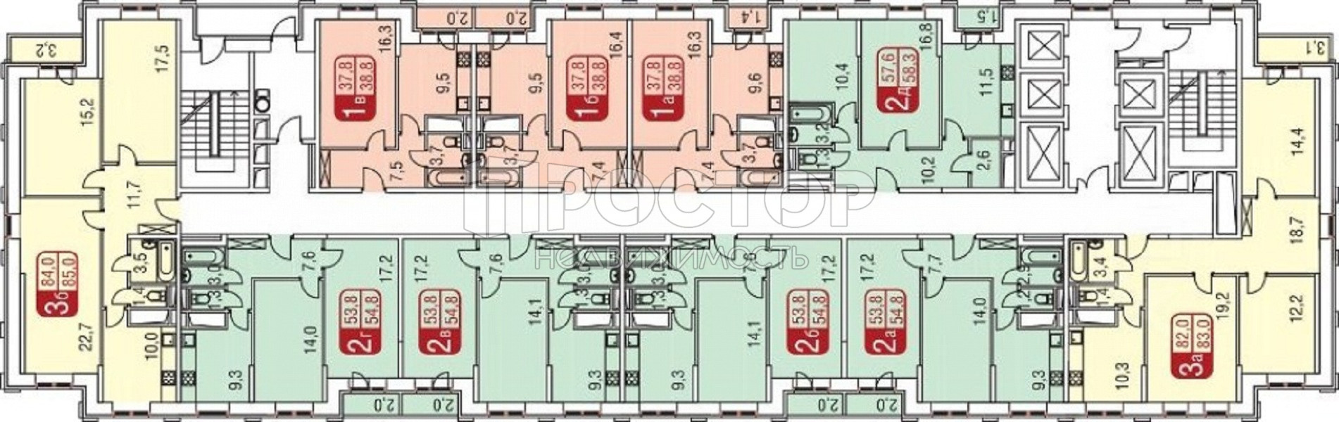 1-комнатная квартира, 38.5 м² - фото 4