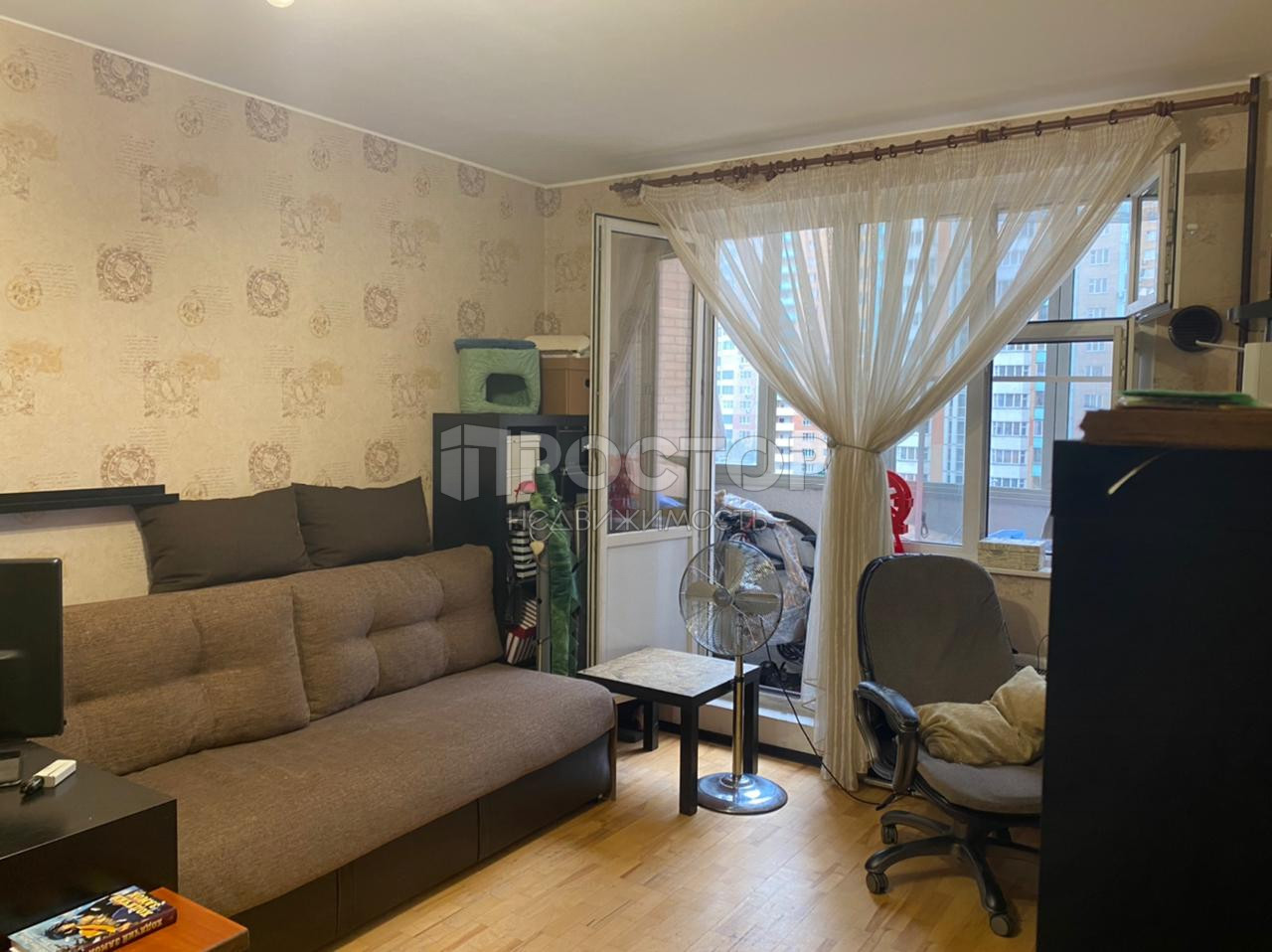 1-комнатная квартира, 37.7 м² - фото 2
