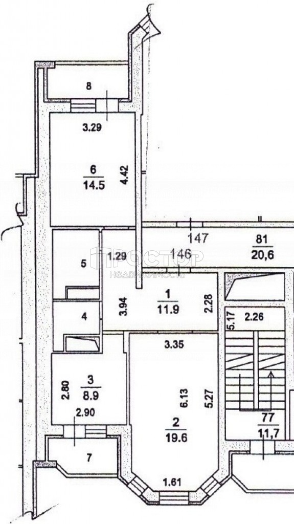 2-комнатная квартира, 65.5 м² - фото 29