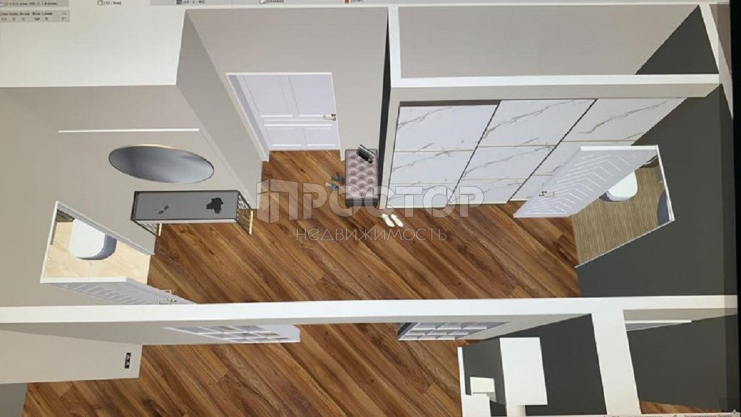 2-комнатная квартира, 65.3 м² - фото 13