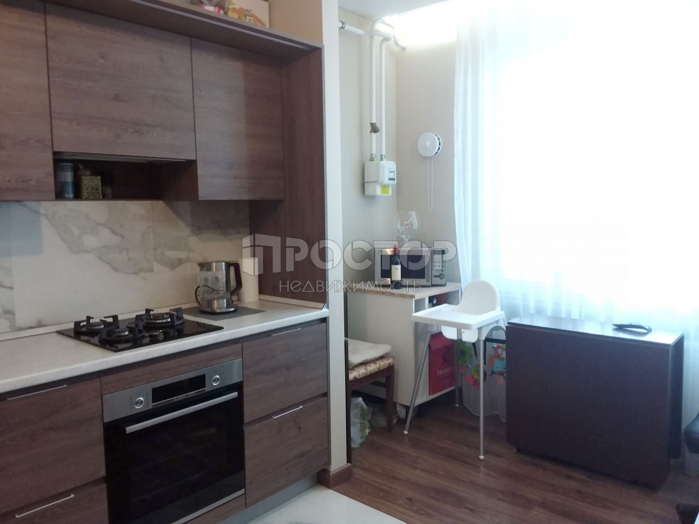 1-комнатная квартира, 38 м² - фото 3