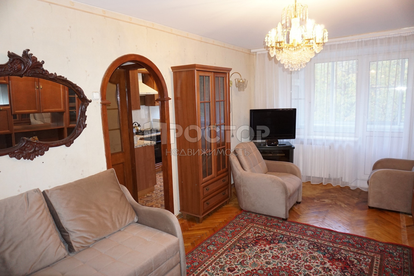 1-комнатная квартира, 34 м² - фото 2