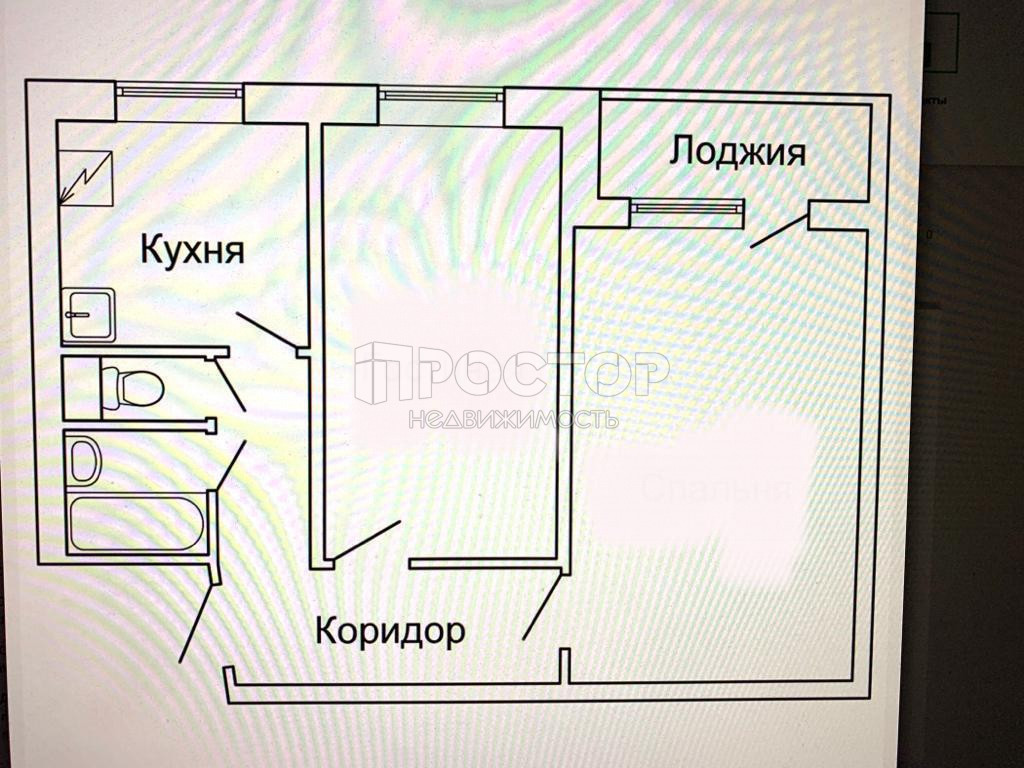 2-комнатная квартира, 43.5 м² - фото 12