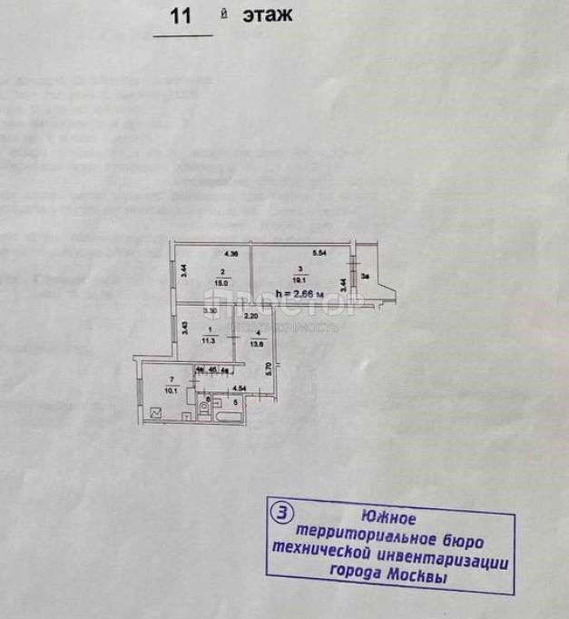 3-комнатная квартира, 74.3 м² - фото 19