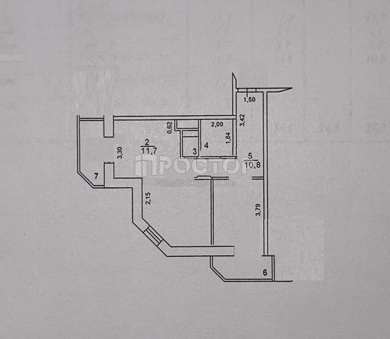 2-комнатная квартира, 56 м² - фото 29